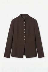 Vero Moda Blazer cintado Castanho