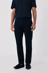 Cortefiel Light regular chinos Navy