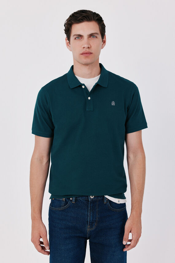 Polo básico piqué slim
