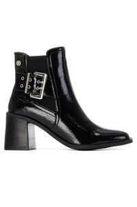 XTI Botins de salto estilo Chelsea