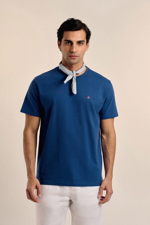 Valecuatro T-shirt logo Azul