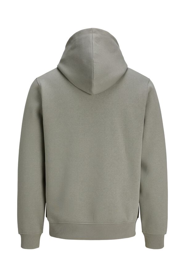 Jack & Jones Regular cotton sweatshirt Kaki
