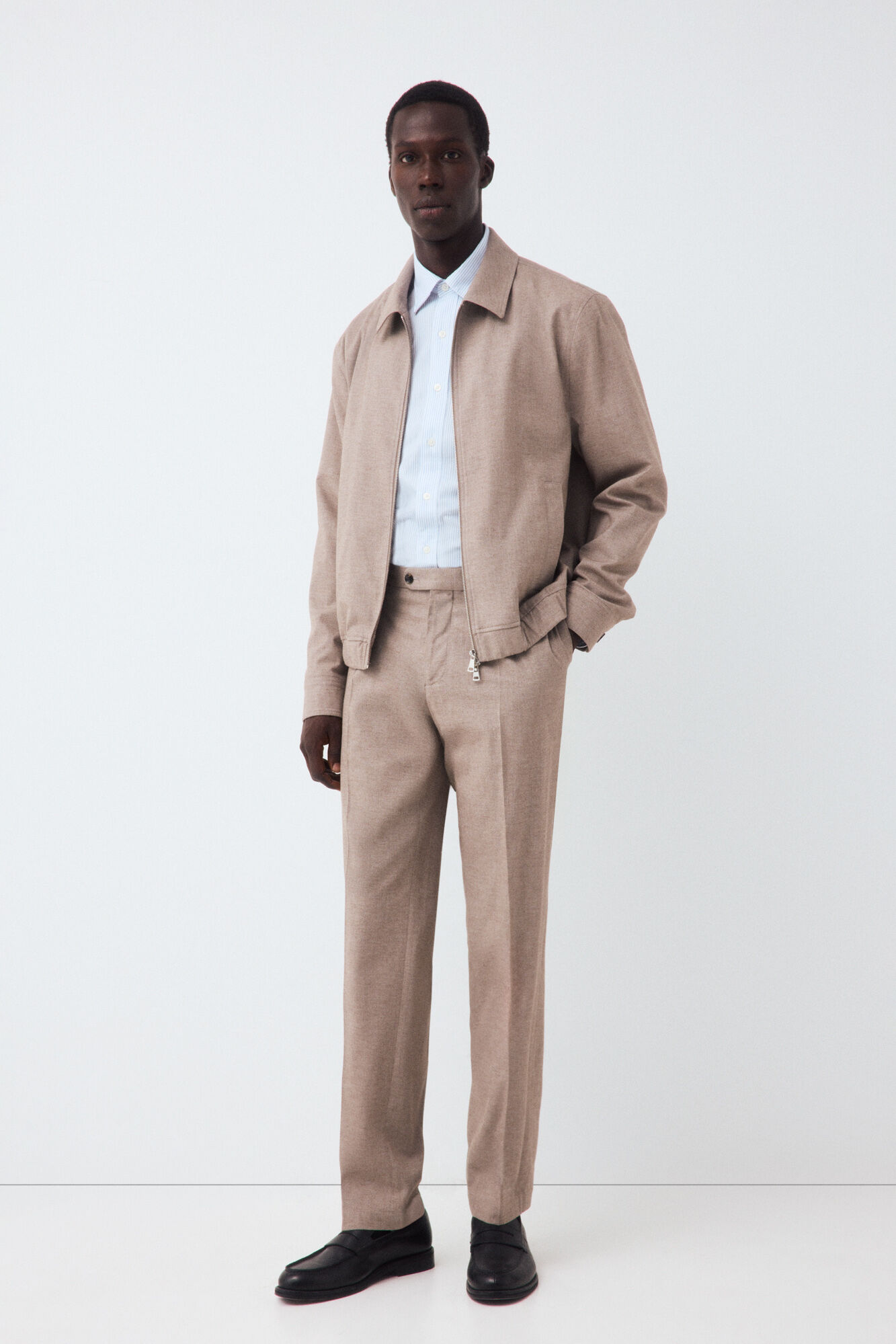 Cortefiel Cotton coordinated suit trousers