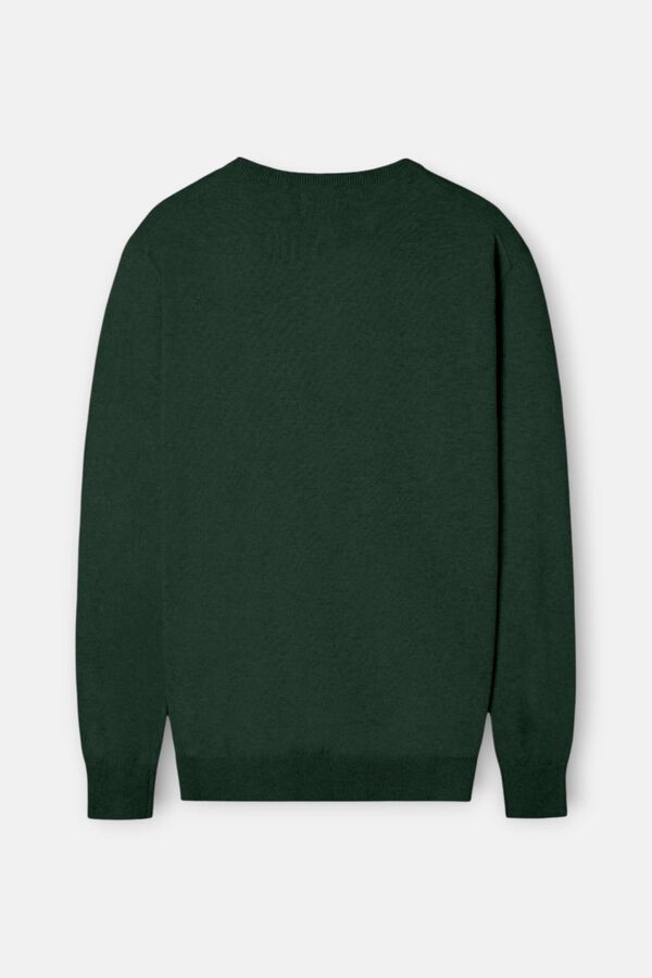 Silbon Round neck jumper Green
