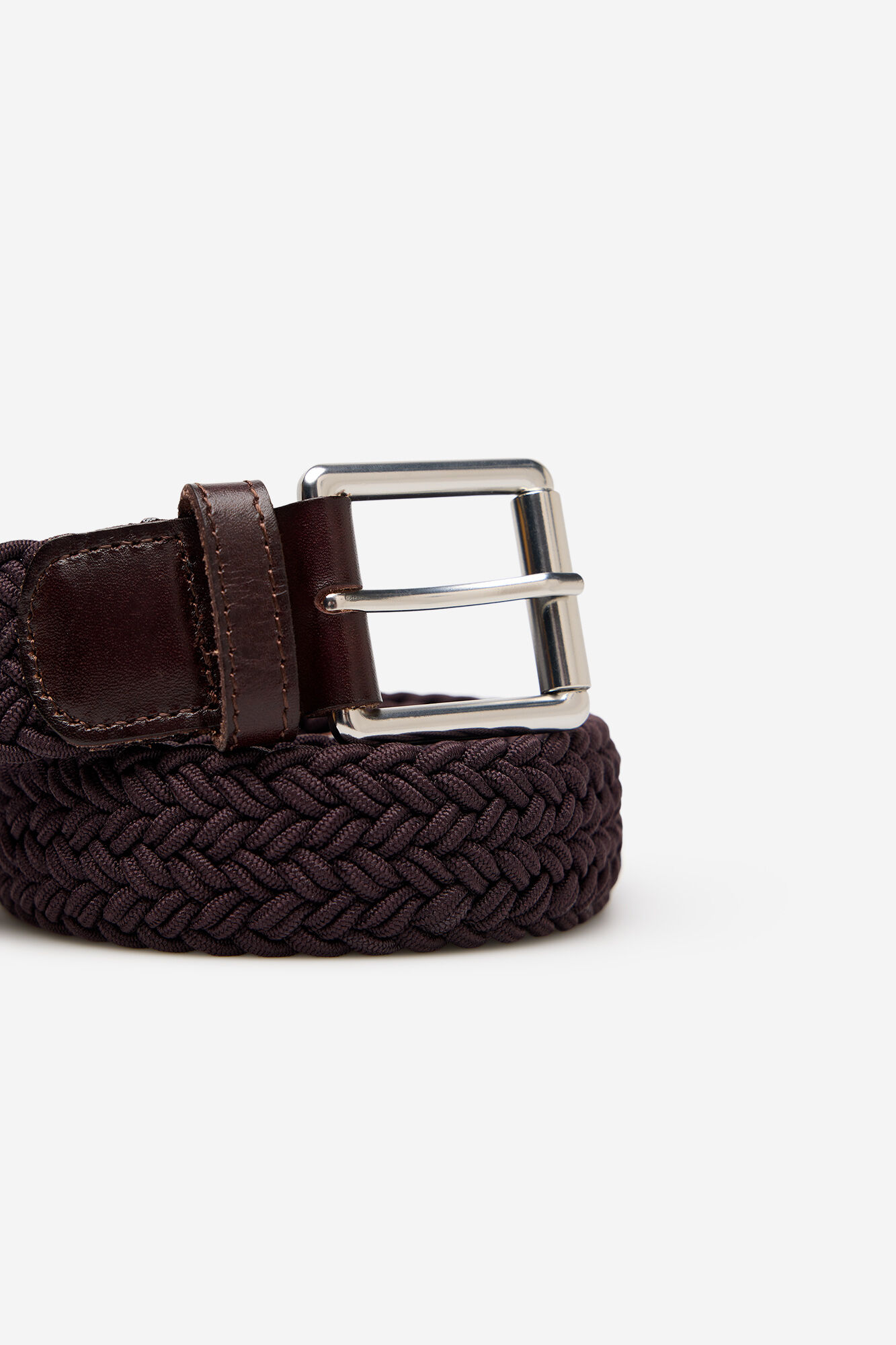 Cortefiel Elastic braided belt