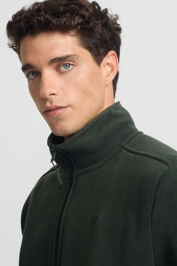 Silbon Forro polar clássico Verde