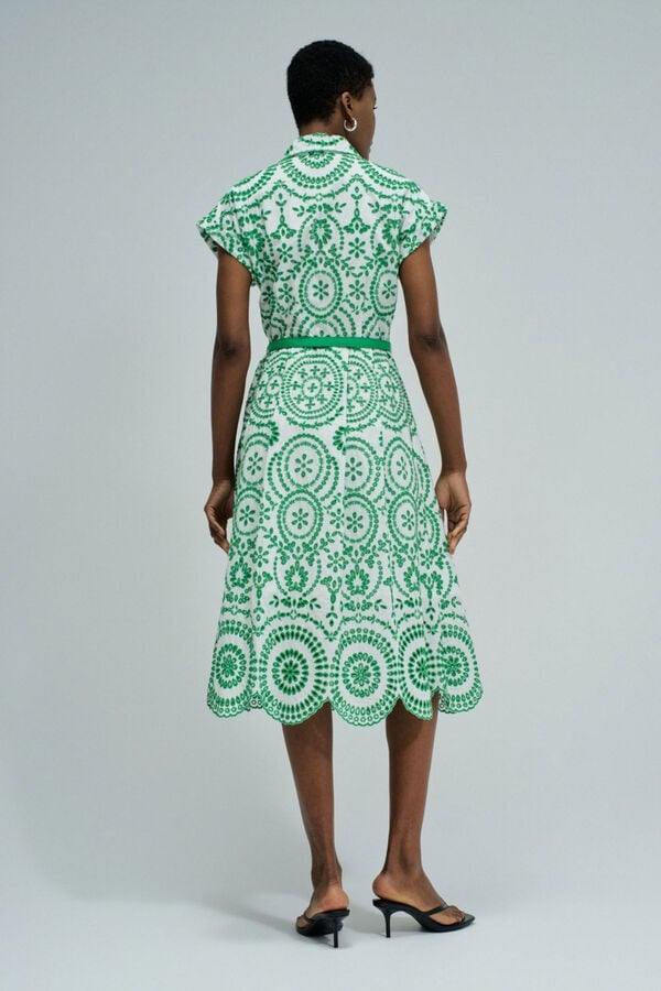 Salsa Jeans Vestido estampado floral Blanco