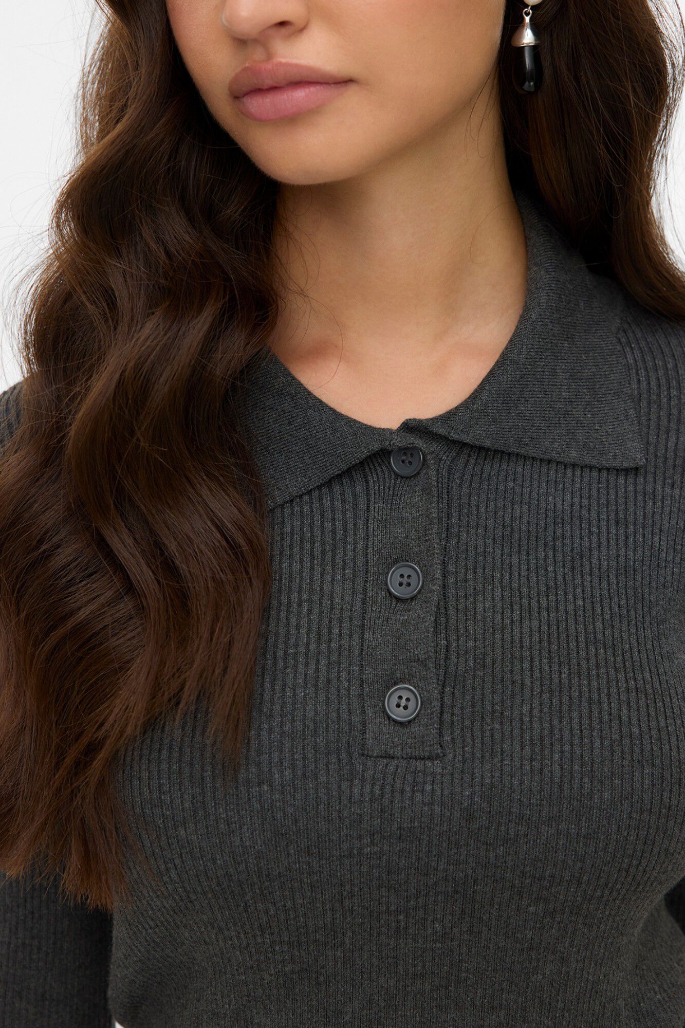 Vero Moda Camisola de malha gola polo