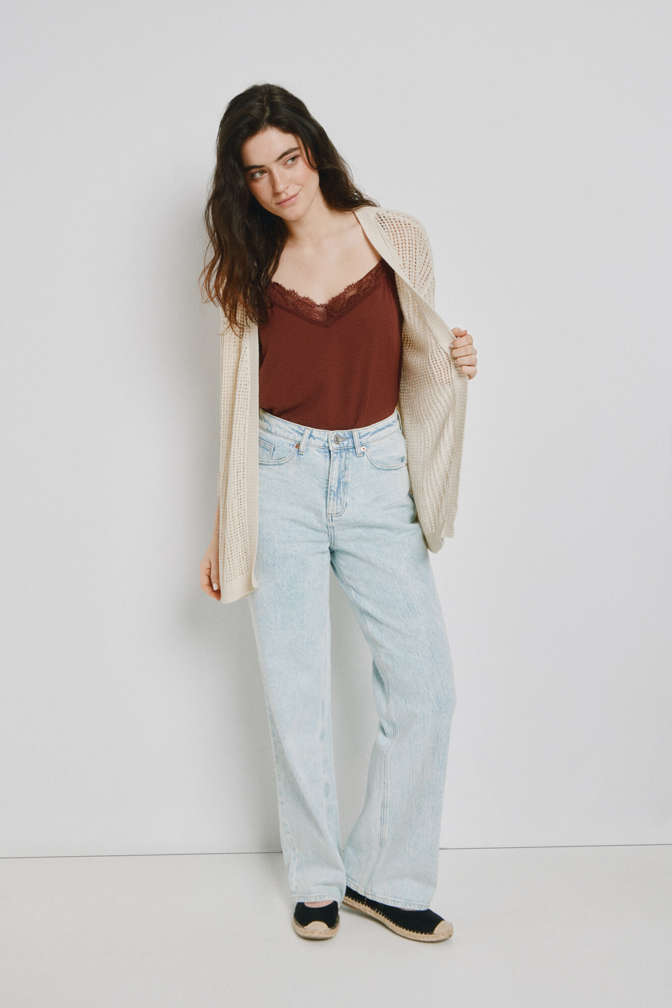 Vero Moda C&aacute;rdigan punto fr&iacute;o