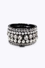 Lola Casademunt Pack pulseras Gris oscuro