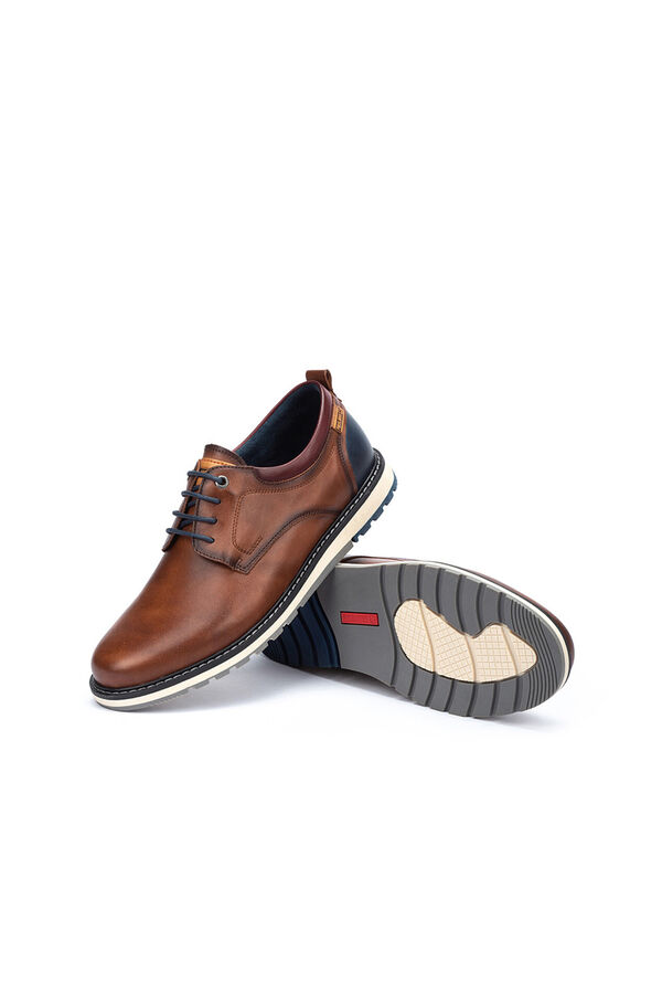 Pikolinos Zapatos cordones Marr&oacute;n