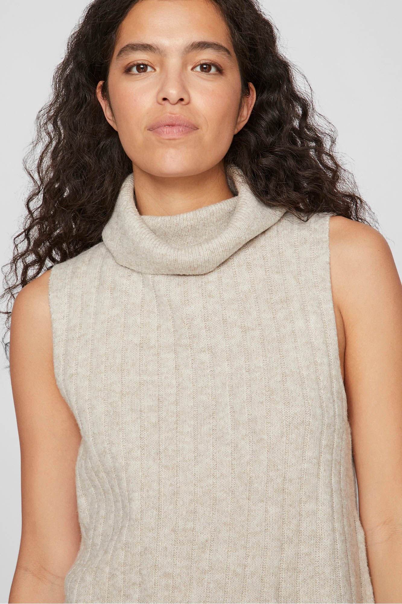 Vila Colete de gola malha