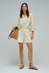 Salsa Jeans Cal&ccedil;&otilde;es 100% algod&atilde;o Ecru