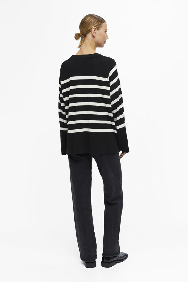 Object Oversized jumper Black