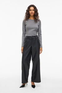 Vila Top de manga comprida com glitter