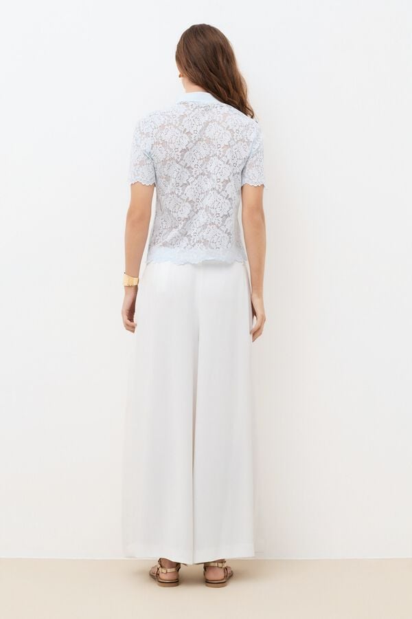 Caroll T-shirt de manga curta Tfiesta Azul