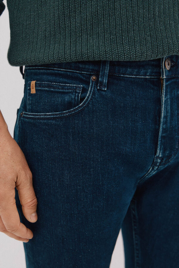 Cortefiel Slim fit jeans Navy