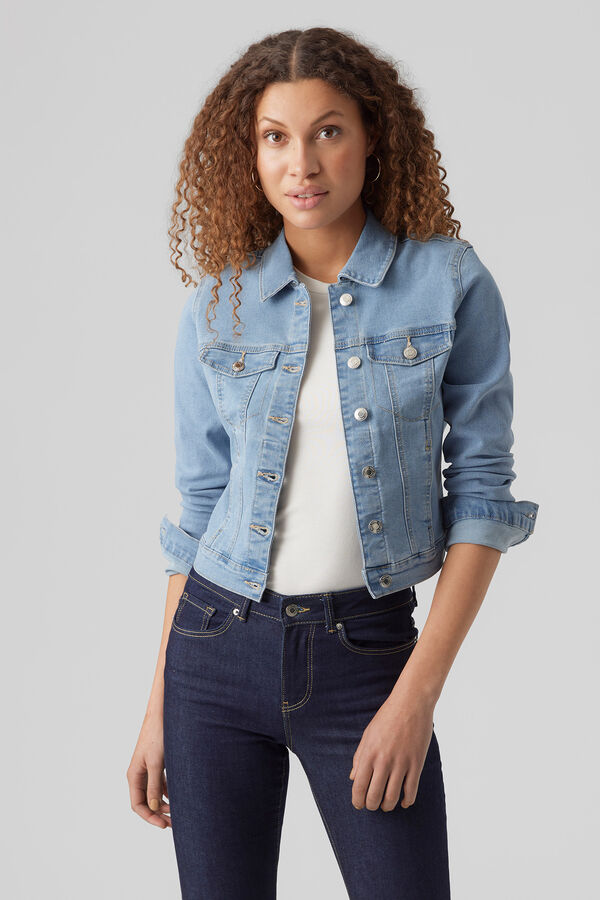 Vero Moda Chaqueta vaquera Azul