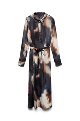 Vero Moda Vestido midi camisero Negro