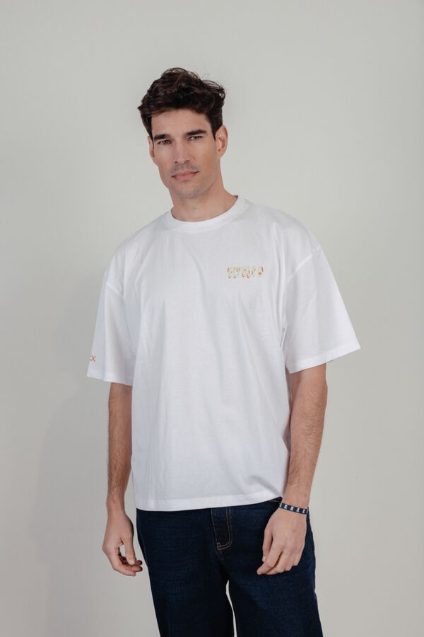 elPulpo Short sleeve T-shirt White