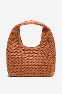 Cortefiel Braided hobo bag