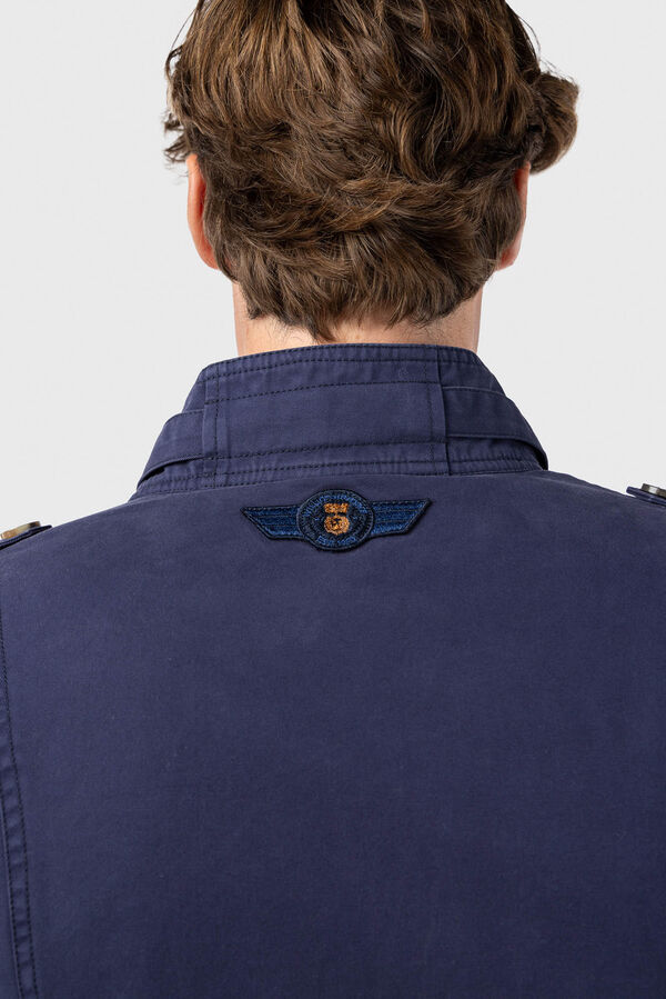 Williot Jaqueta saariana com manchas Azul