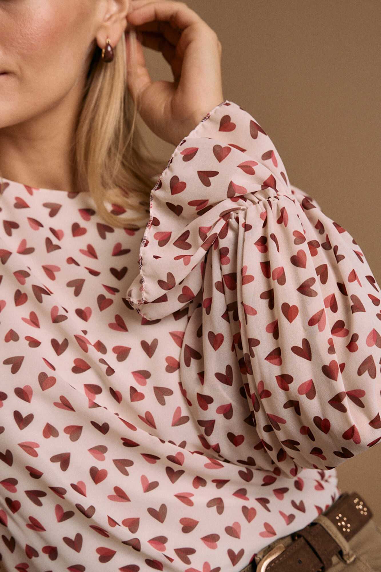 Pol&iacute;n Et Moi Blusa corazones Ale