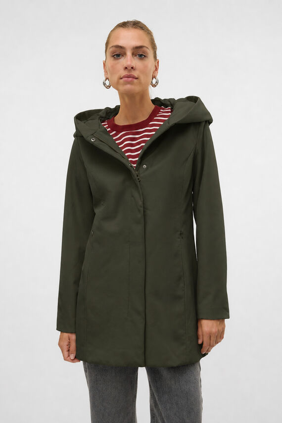 Chaqueta acolchada con capucha