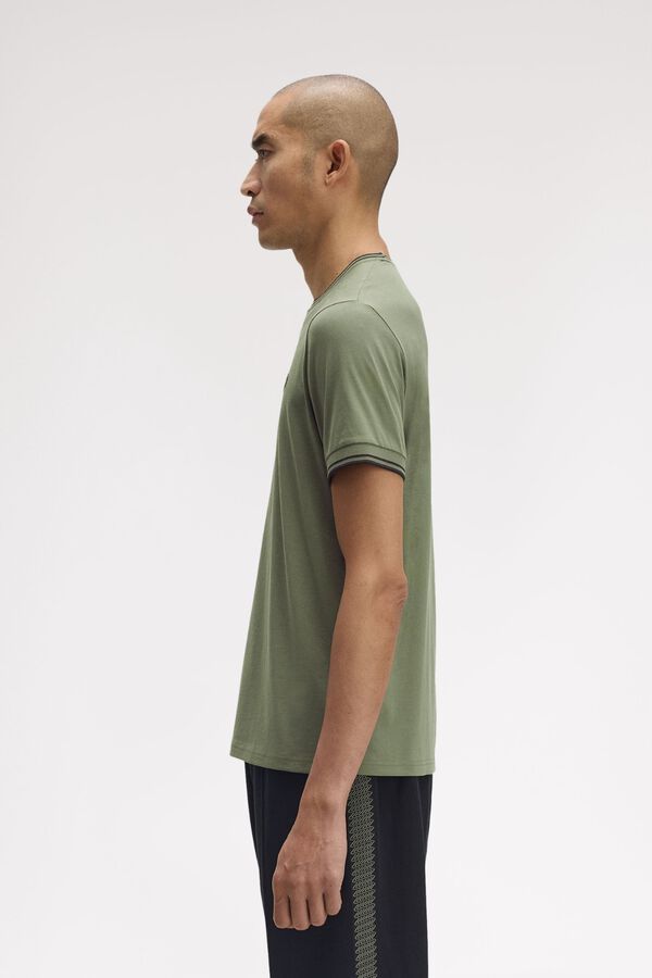 Fred Perry Plain short sleeve T-shirt Green