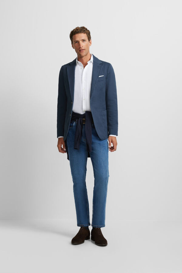 Silbon Americana casual Azul