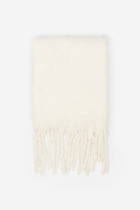 Cortefiel Plain scarf Ivory