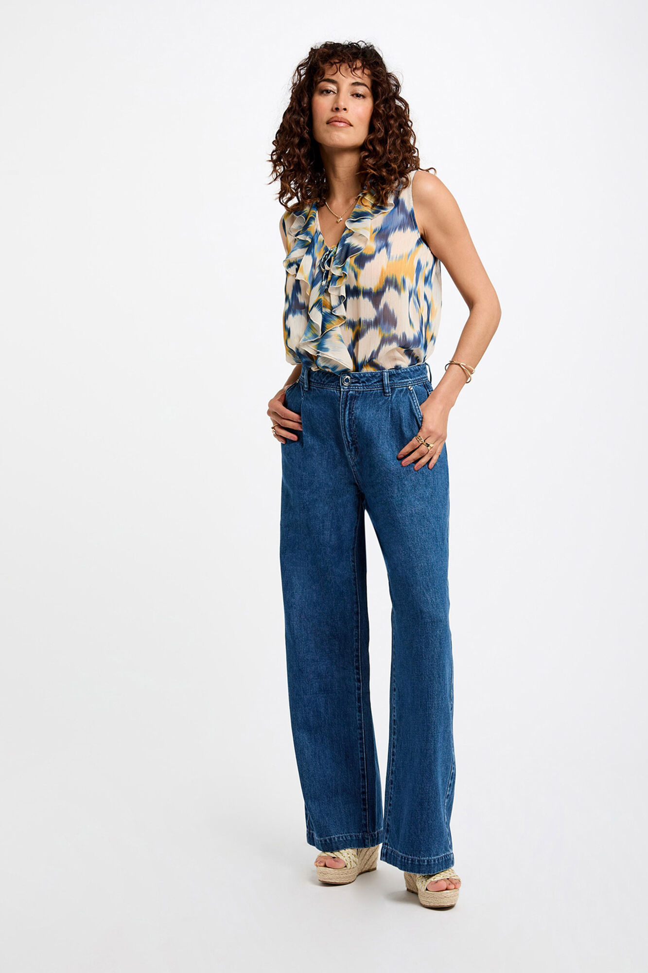 Morgan Cal&ccedil;a perna de perna larga