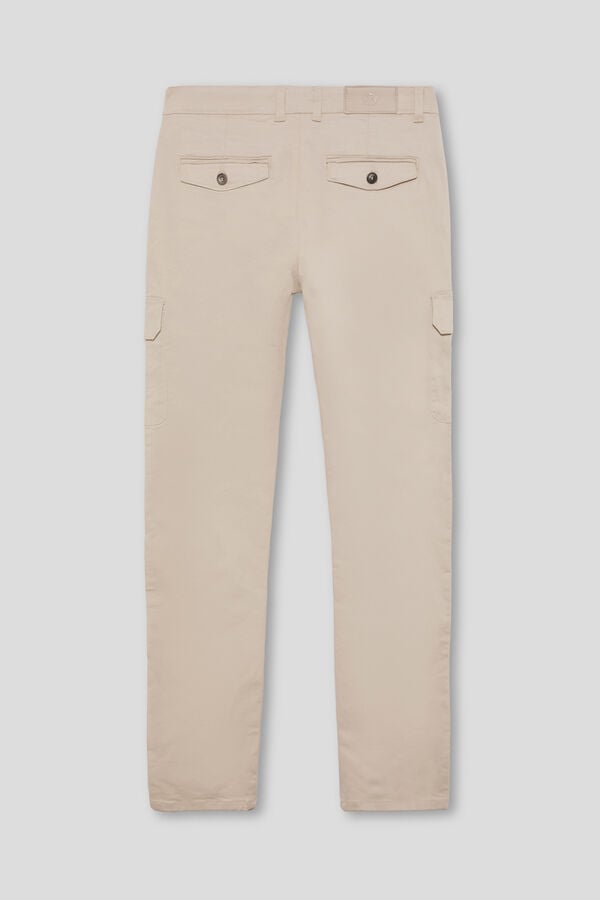 Street Monkey Cal&ccedil;as cargo para homem Tostado