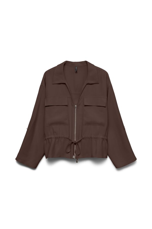 Vero Moda Women's long sleeve shirt Brown