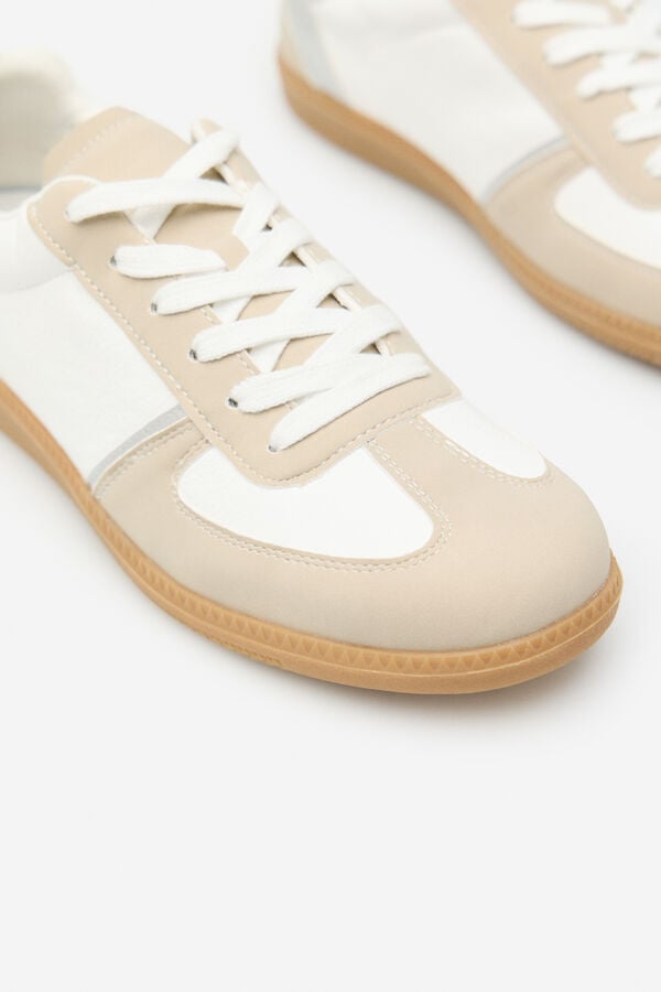 Cortefiel Trainers Ivory