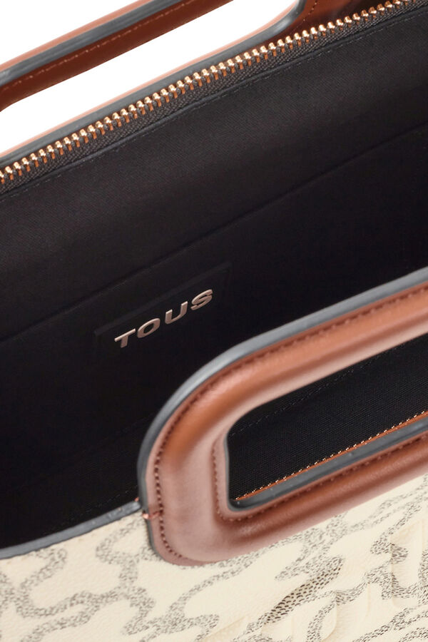 Tous Shopper mediano Amaya Kaos Icon Beige