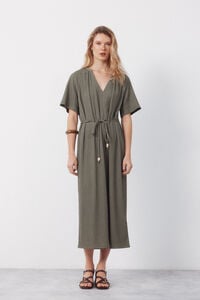 Cortefiel Structured belt dress