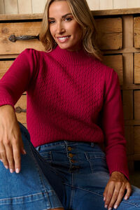 Pol&iacute;n Et Moi Camisola de manga Frami