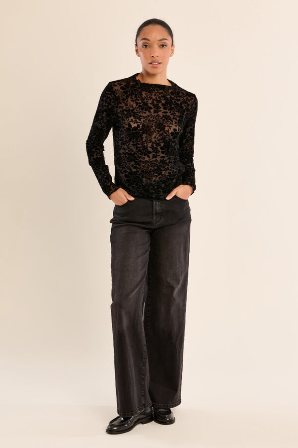 Molly Bracken Camisola com estampado Preto
