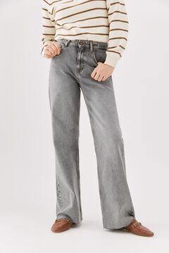 Cortefiel Straight jeans Gray