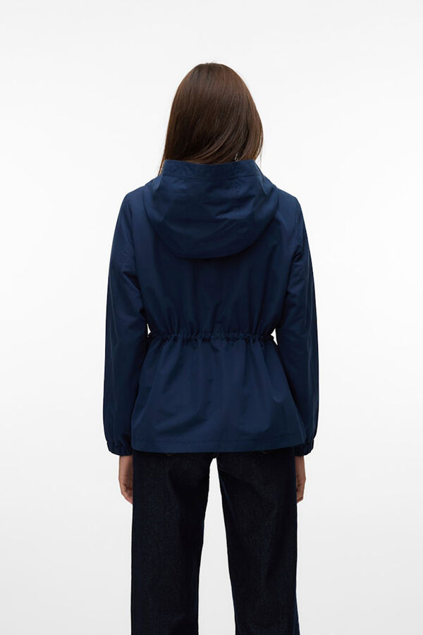 Vero Moda Parka curta com capuz Azul
