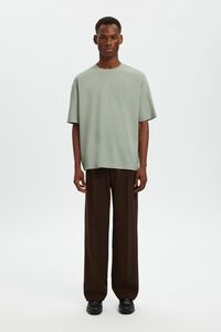 Selected T-shirt manga curta relax