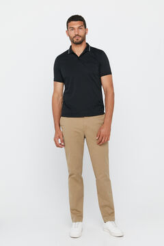 Cortefiel Classic fit chinos Mole