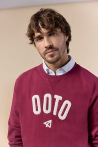 OOTO Sweatshirt logo gola redonda