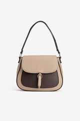 Vilanova Two-tone design wallet Beige