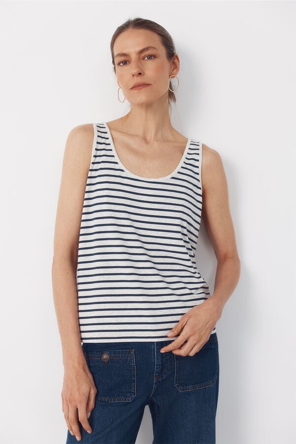 Cortefiel Regata al&ccedil;as Azul