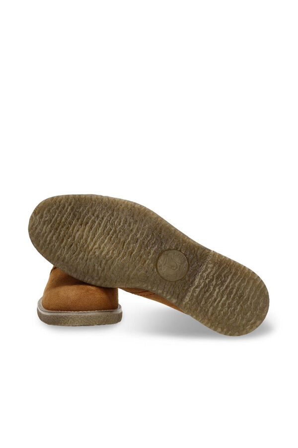 Panama Jack Botins de pele com forro de pele Castanho