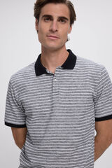 Jack & Jones Polo de punto regular fit Negro