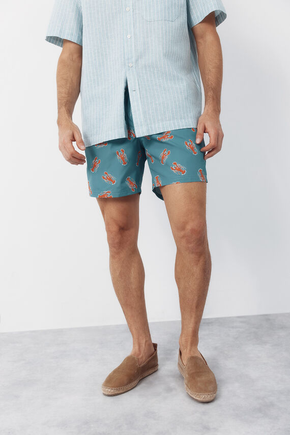 Bañador estampado bogavantes grandes