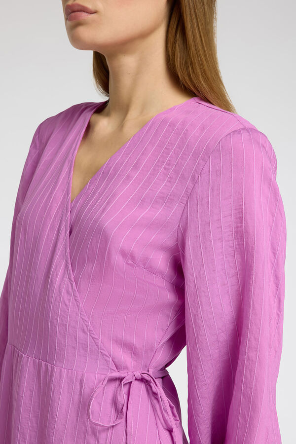 Selected Femme Vestido longo envolvente Subiu